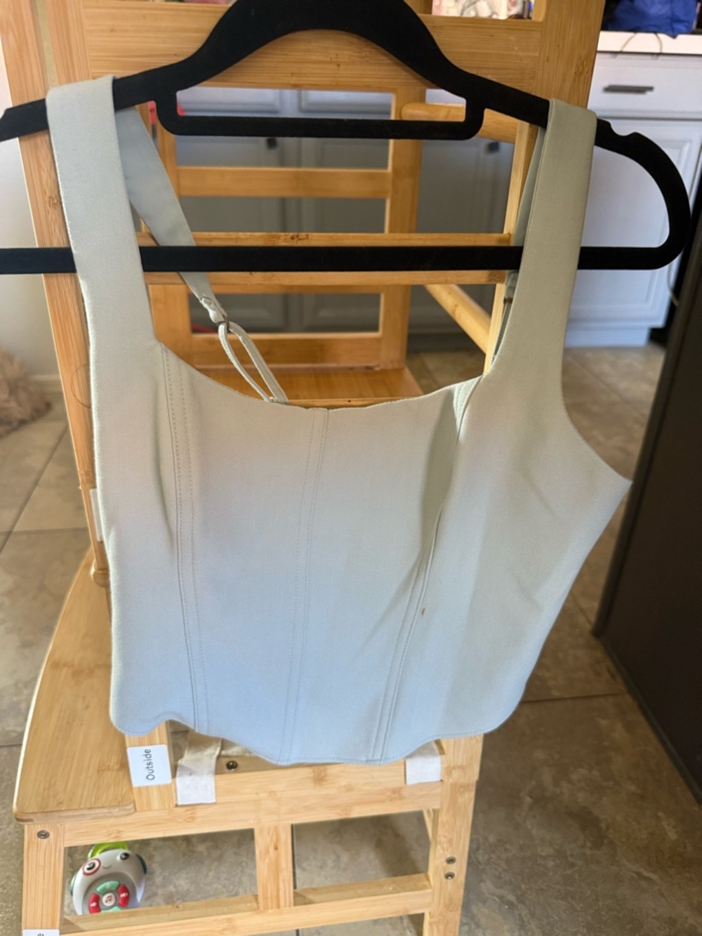 Abercrombie & Fitch Sage Ruched Tank Top